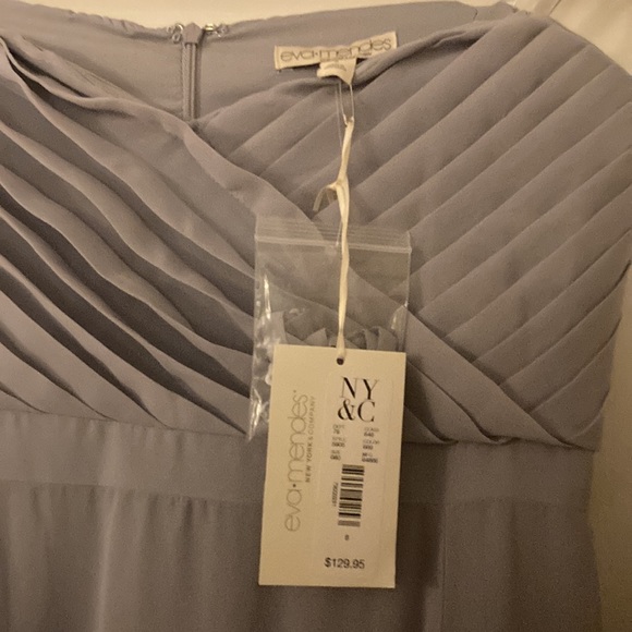 Eva Mendes long grey dress (size 8) - Picture 5 of 6